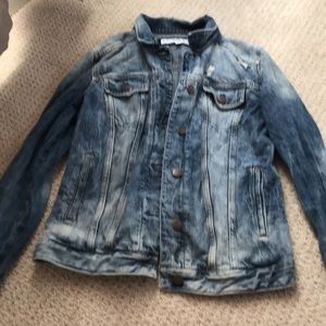 Expres brand distressed jean jacket